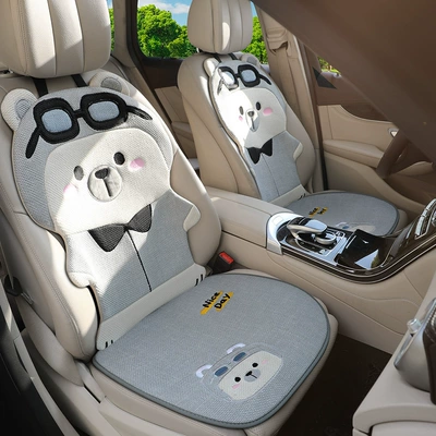 Four Seasons Pad – Internet Celebrity Linen Car Cushion