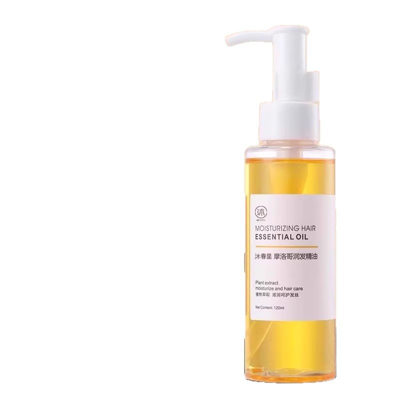 Aceite esencial para el cuidado del cabello suavizante anti-frizz para mujer