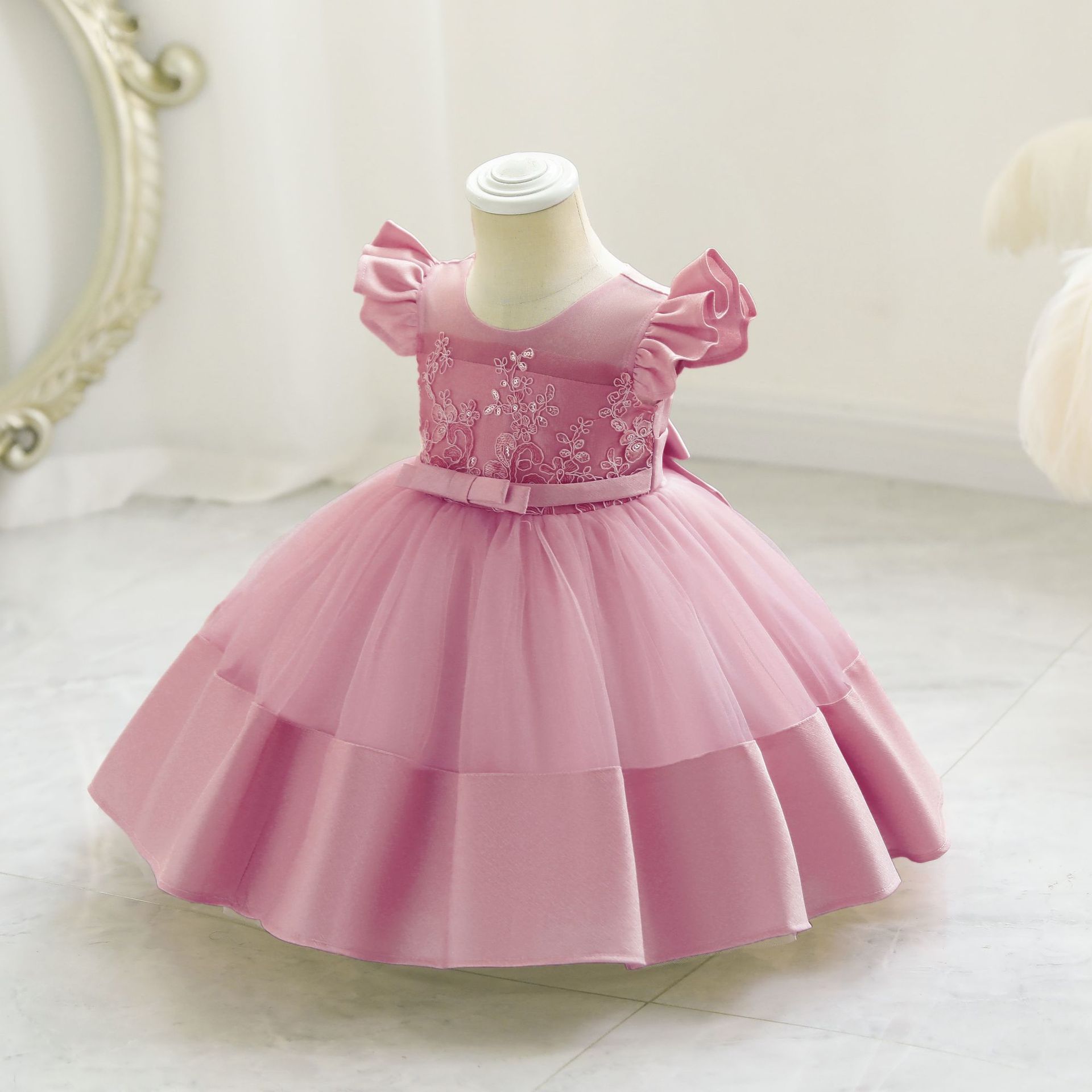 vestido de princesa infantil