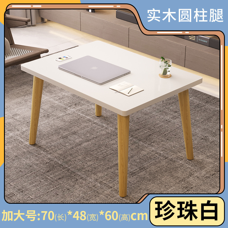 [원목다리] 특대 펄화이트 70*48*60cm