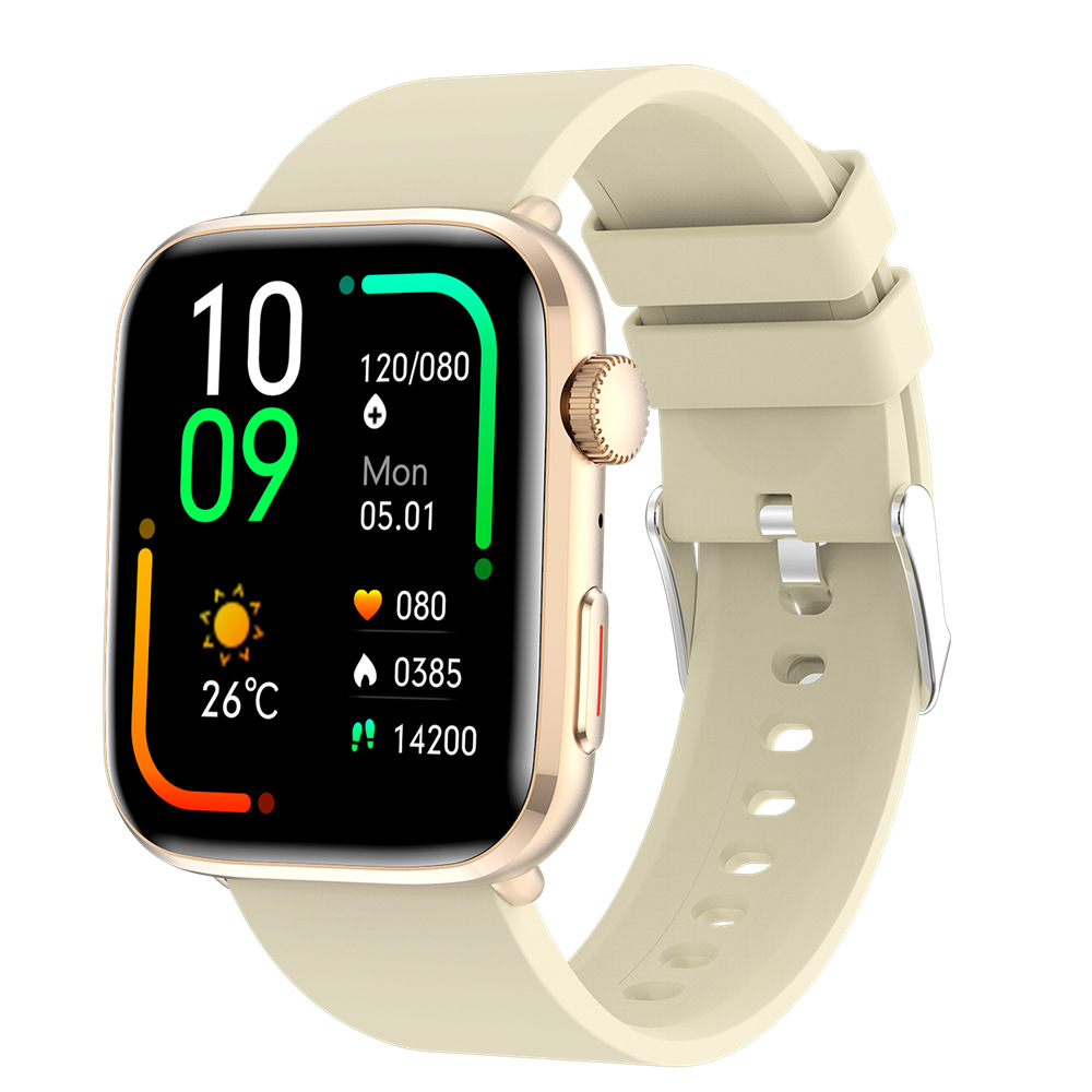 Reloj inteligente transfronterizo T92 llamada Bluetooth asistente de voz conteo de pasos de ejercicio oxígeno de sangre real pulsera de salud control de acceso NCF