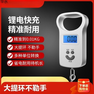 Mini Spring Portable Electronic Scale Commercial Portable Small High Precision Household 50kg Express Scale Buy Food