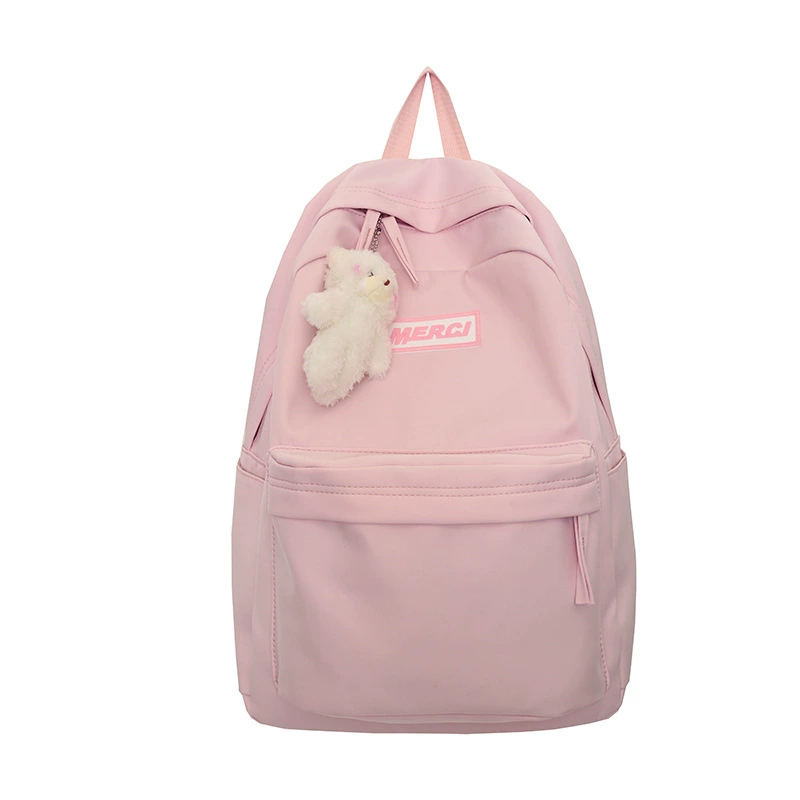 Fashionable capacious high quality trend backpack for men and women, 2023 collection, Korean style