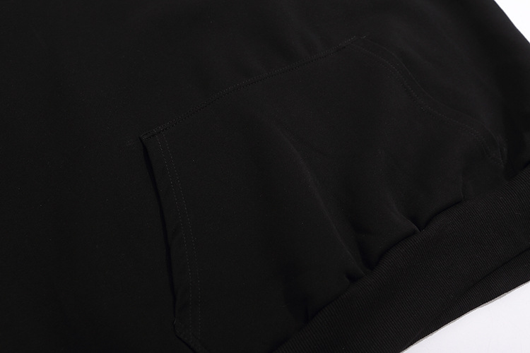 Maglione con cappuccio decorativo in metallo di alta qualità, stile maschile, da uomo e da donna, casual, largo e pigro_voghion.com