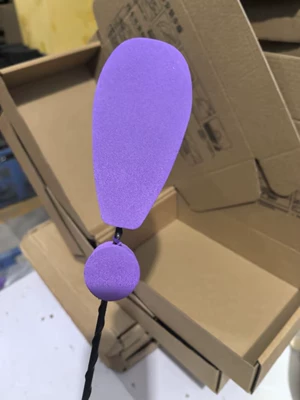 Other Automotive Exterior Supplies – Exclamation Marks, Roof Antenna Decorations - purple-exclamation-mark