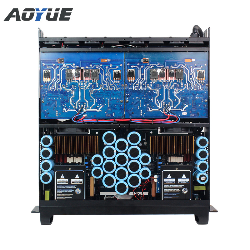 Amplificador de audio de alta potencia de 4 canales amplificador de potencia profesional adecuado para amplificador de etapa de subwoofer de 21 pulgadas