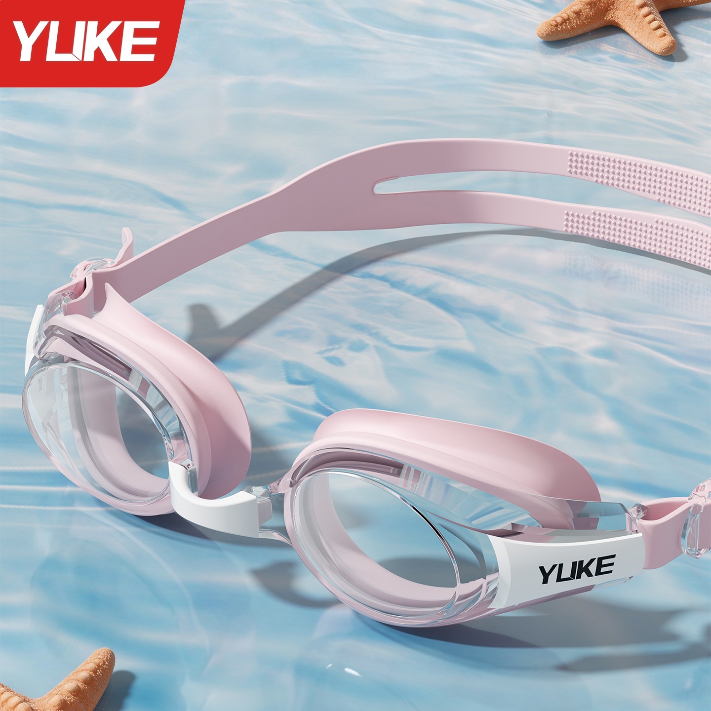 Gafas de Natación para Adultos de PC, Antiempañante e Impermeable