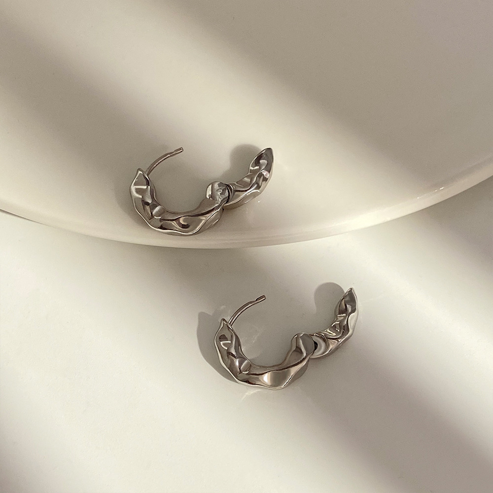 Fashion Geometric Metal Copper Plating Earrings 1 Pair