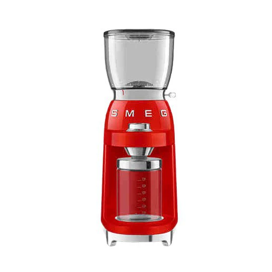 Кофемашина SMEG CGF01 бытовая ретро электрическая с жерновой кофемолкой для зерен