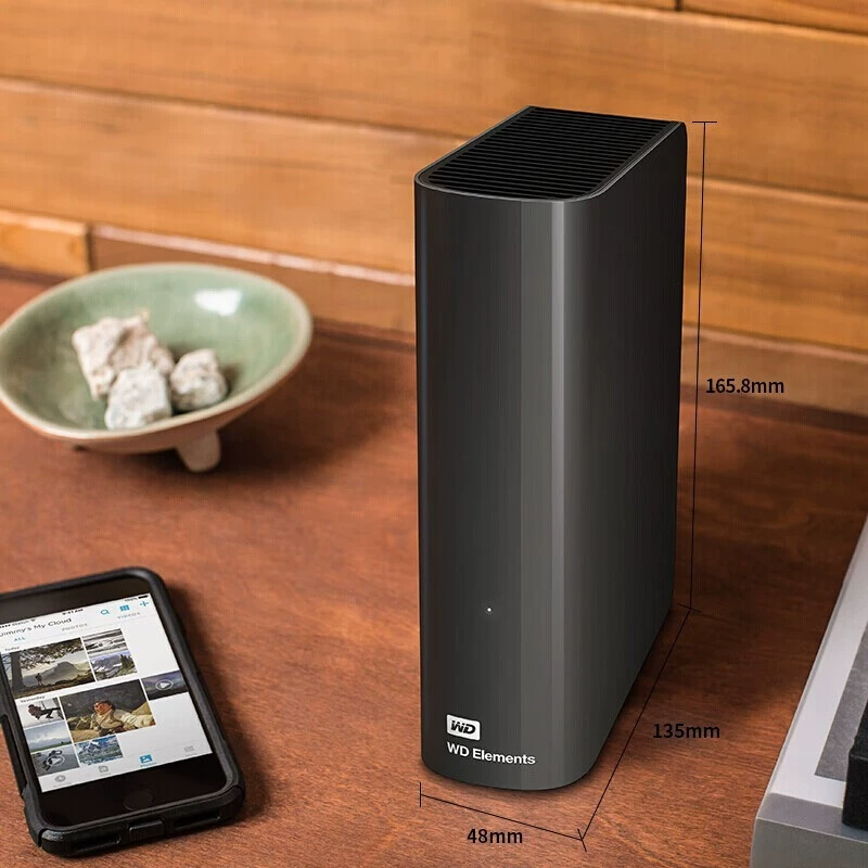 Подходит для 3.5" настольного жёсткого диска Western Digital Elements, модель 22TB, элементарный настольный HDD