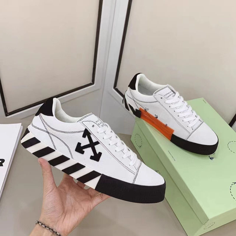 Comercio exterior nueva flecha cruzada zapatos blancos zapatos de hombre y mujer verano transpirable cuero genuino fondo grueso todo partido bajo tablero superior zapatos pareja