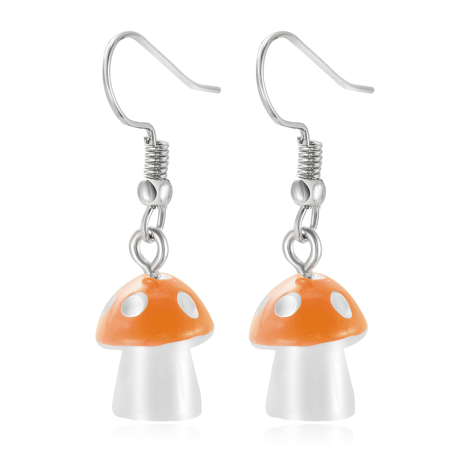 New Creative Simple Fashion Style  Pastoral Mushroom Earrings display picture 24