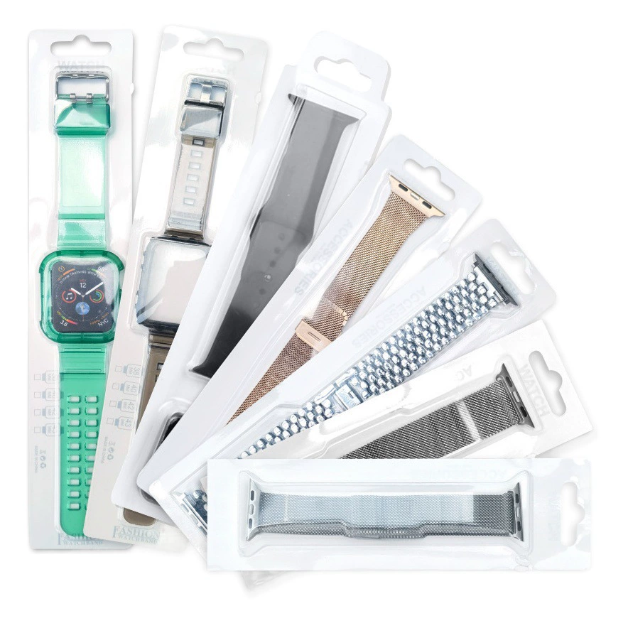 Часы с картой упаковка для Apple Milanese Nice силиконовая Петля ремешок iWatch с упаковкой