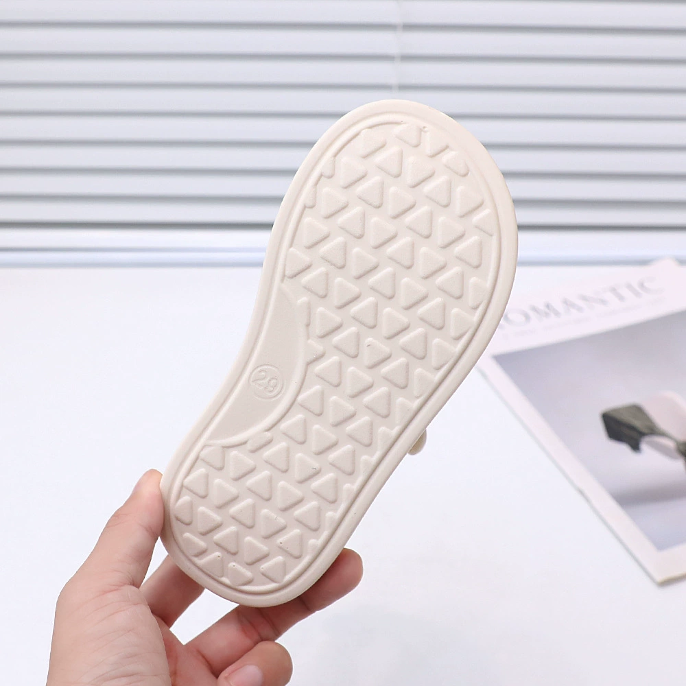 Summer children's shoes, sandals, beach beach footwear with velcro, for teenagers, Korean style