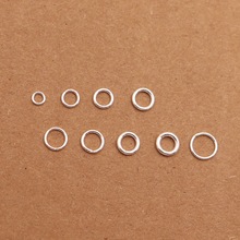 S925���y�]��Ȧ�A��ȦDIY�y��ֹ����������ִ��B��Ȧ��β�h