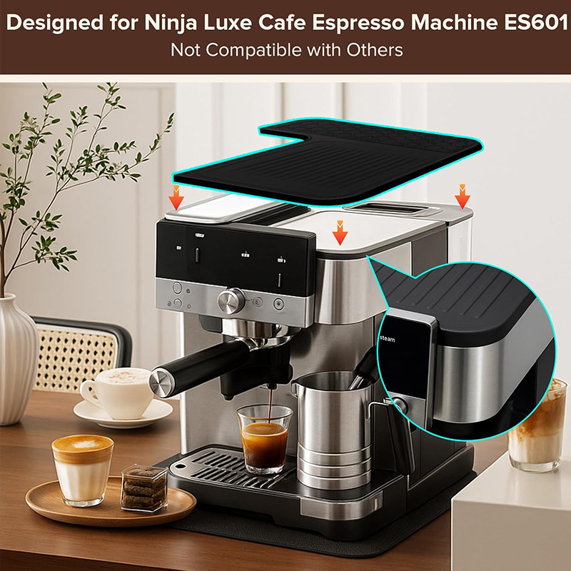 Tapete Protector de Cafetera de Silicona Antideslizante para Cafetería y Cocina image 5