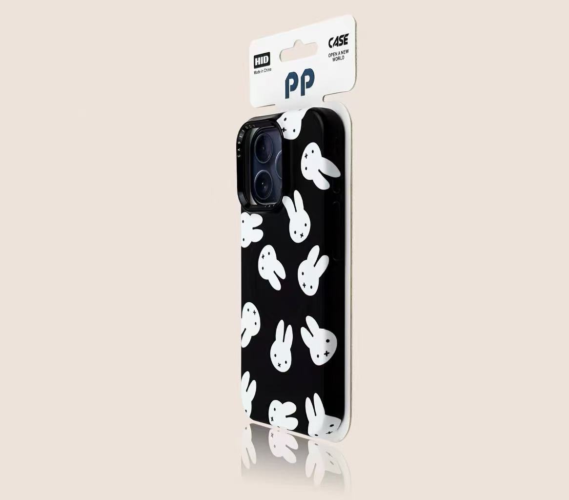 Divertido kt de dibujos animados de pantalla completa para iPhone15 película magnética 16ProMax funda para teléfono móvil 14 Apple 13 nuevo