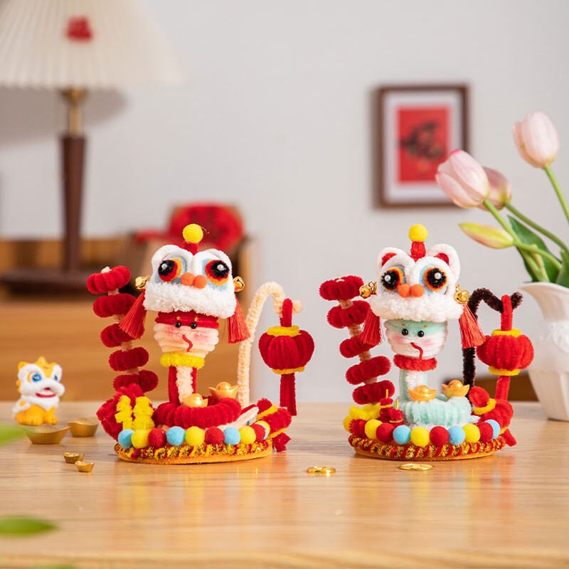 中秋节发箍兔子灯笼扭扭棒头饰手工diy材料包儿童发光小兔子花灯|undefined
