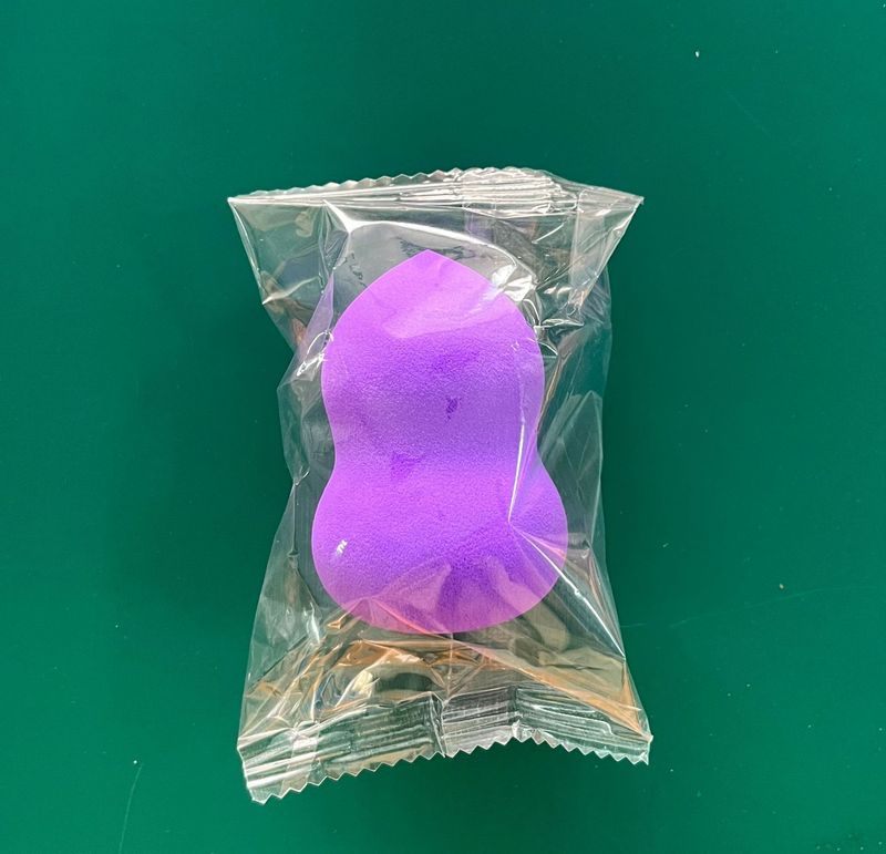 ポリウレタンひょうたん型斜めカット美容パフ、既製パウダーパフ、乾湿両用メイクアップツール、ポーラ越境卸売|undefined