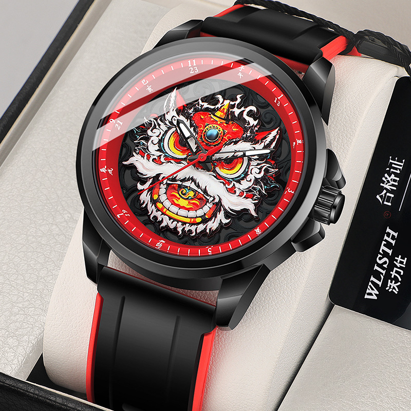 Neon quartz watches