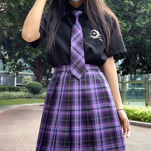 Jk Uniform Skirt Orthodox Student Class Uniform Department of Spring Jk Suit Full Set of Student Pleated Short Skirt