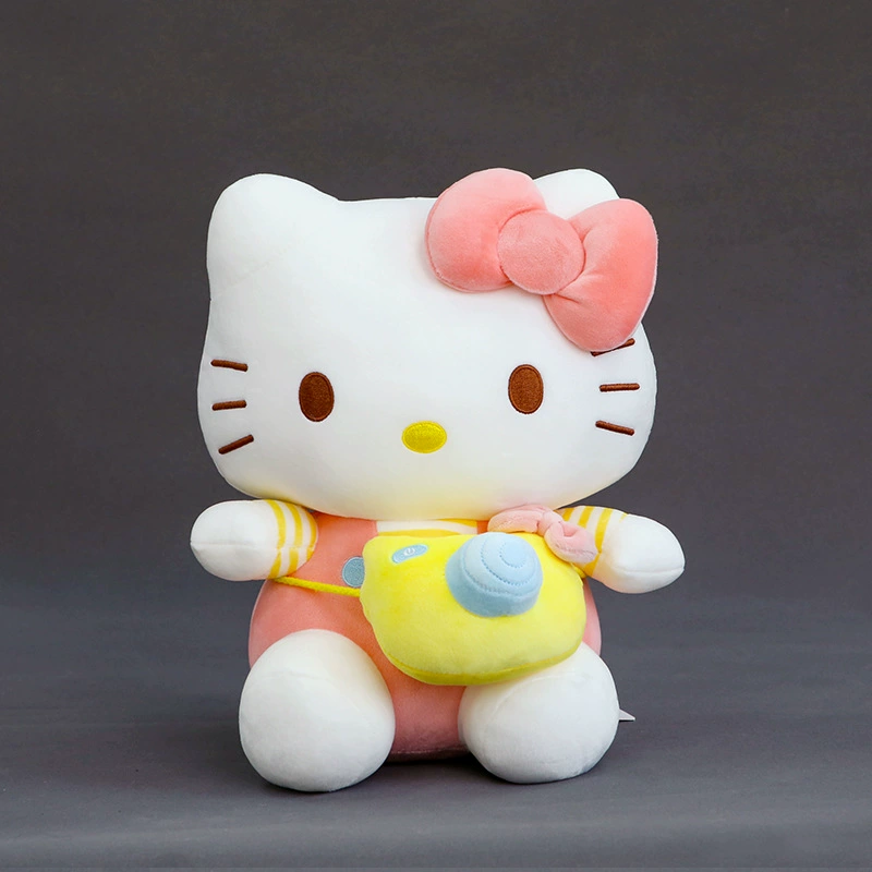 Принт Hello Kitty, милая кукла, плюшевая игрушка, подарок на день рождения