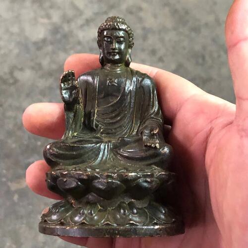 Antique antiques and handicrafts collections, brass Buddha statues, Buddhist bronze ornaments, 7 options to choose from