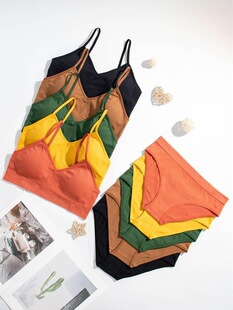 E 4505L Seams Straps Bandeau Bra �o�ȦĨ������ �羳��