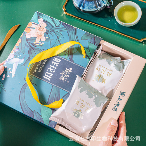 Yunnan Specialty Fresh Flower Pastry, Rose Pastry, Snacks, Cakes, Biscuits, Fresh Flower Pastry Gift Box Manufacturer Wholesale