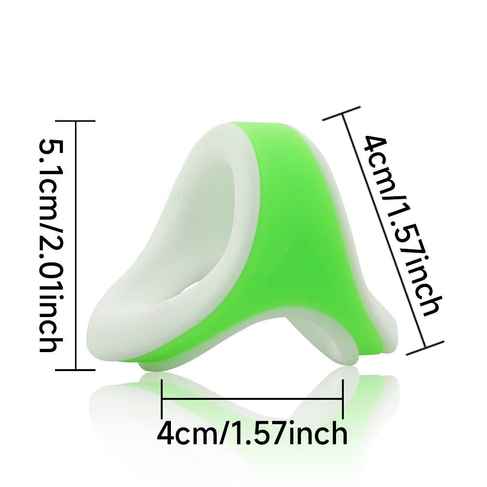 흰색-녹색 혼합 색상