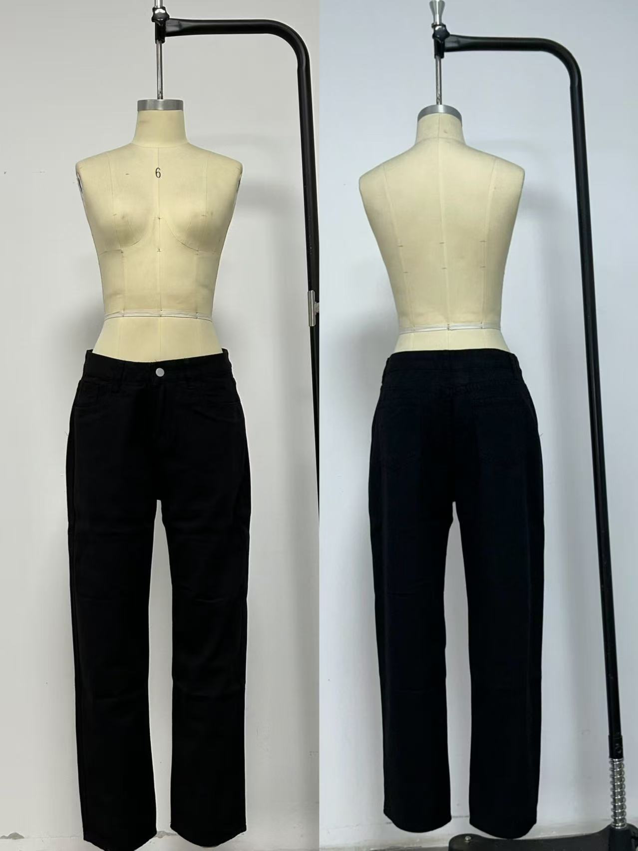 Men's Clothing Retro Style Jeans, High Street Wide Leg Loose Straight Leg With A Stylish Drape._mkmklike.com