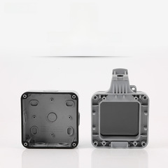 Factory direct supply JiaYang waterproof switch and socket box 86 type outdoor waterproof, construction site garden waterproof single empty box