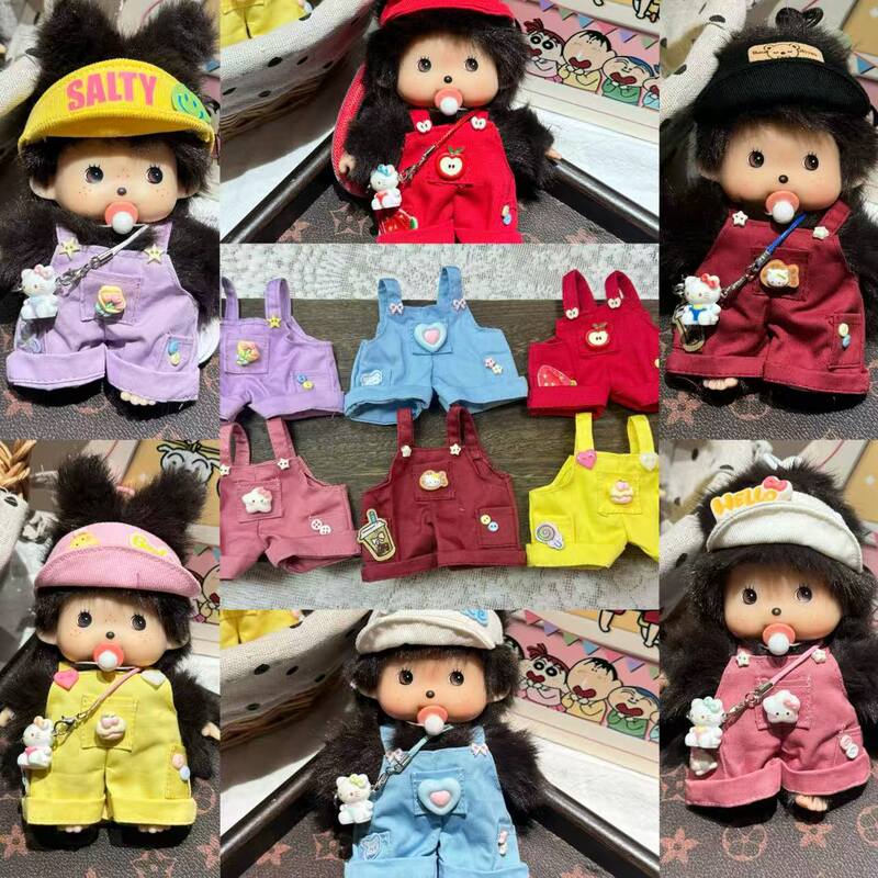 New Macaron Multi-Color Heavy-Duty Buttoned Overalls Suitable for Trendy Dolls Like Gazi Sister, Internet Celebrity Crying Doll, and Labubu New Macaron Multi-Color Heavy-Duty Buttoned Overalls Suitable for Trendy Dolls Like Gazi Sister, Internet Celebrity Crying Doll, and Labubu