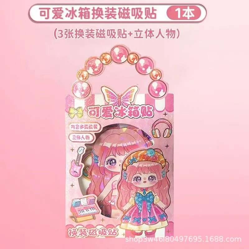 Sanrio, магнитная игрушка для переодевания, handmade
