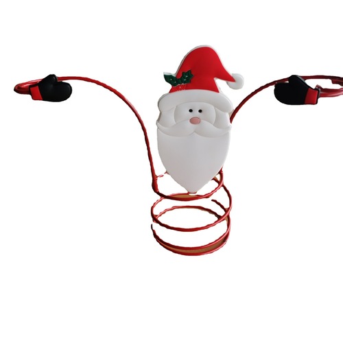 Cross-border new product Christmas wine bottle holder Holiday wine bottle glass bottle rack