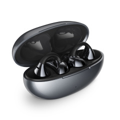 2025年新型イヤークリップ型ワイヤレスBluetoothヘッドセット、高品質のステレオサウンド、ノイズリダクション、スポーツ、ランニング、カジュアルヘッドセット