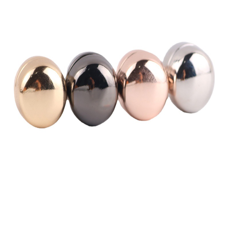 スポットマカロンマルチカラースチールシームレスガーゼバックル女性の磁気バックルブローチ襟頭飾りブティックシームレスブローチ