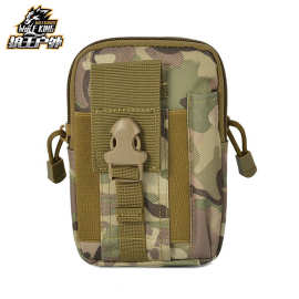 2025跨境腰包男放手机多功能户外运动战术防水手腕臂包女工具胸包