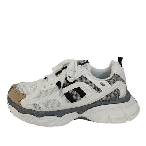  Autumn breathable Korean style versatile dad shoes for women Korean style casual thick-soled sneakers student Hong Kong style women's shoes