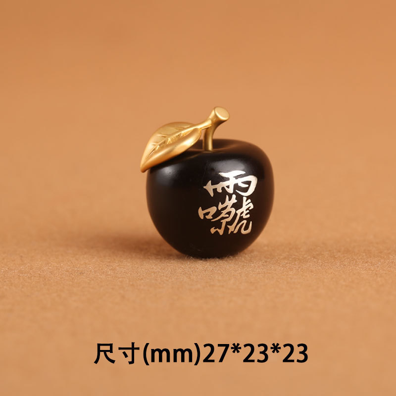 雷撃ナツメ翡翠素材アップル象嵌銅メッキ 18k シルバー紫ペンダントアクセサリー道教法器ジュエリーアクセサリー|undefined