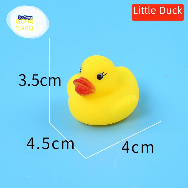 B.Duck, toy plastic play in water for bath, anti-stress, makes sounds, custom-made