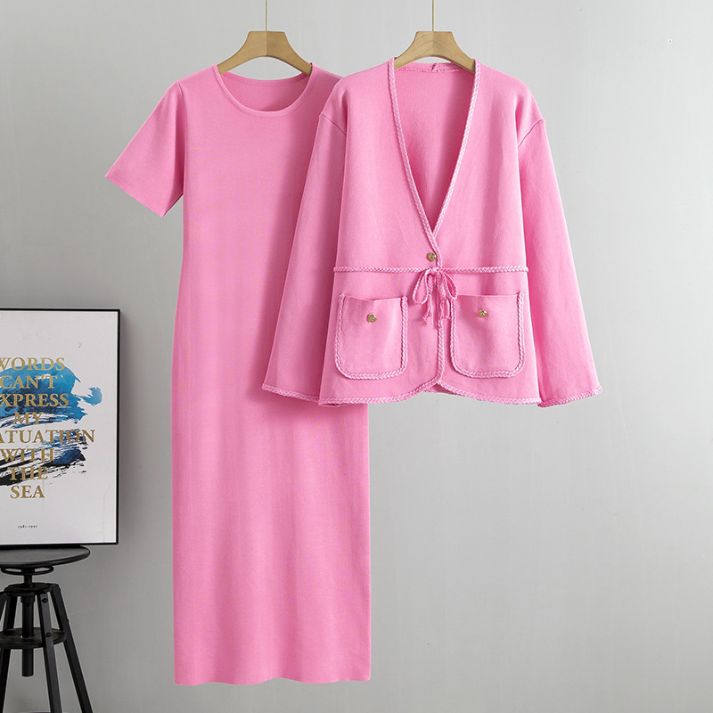 Cross-border European American Women's Clothing Spring And Autumn New Fashion Casual Loose Cardigan Sweater Long_ecoleips.com