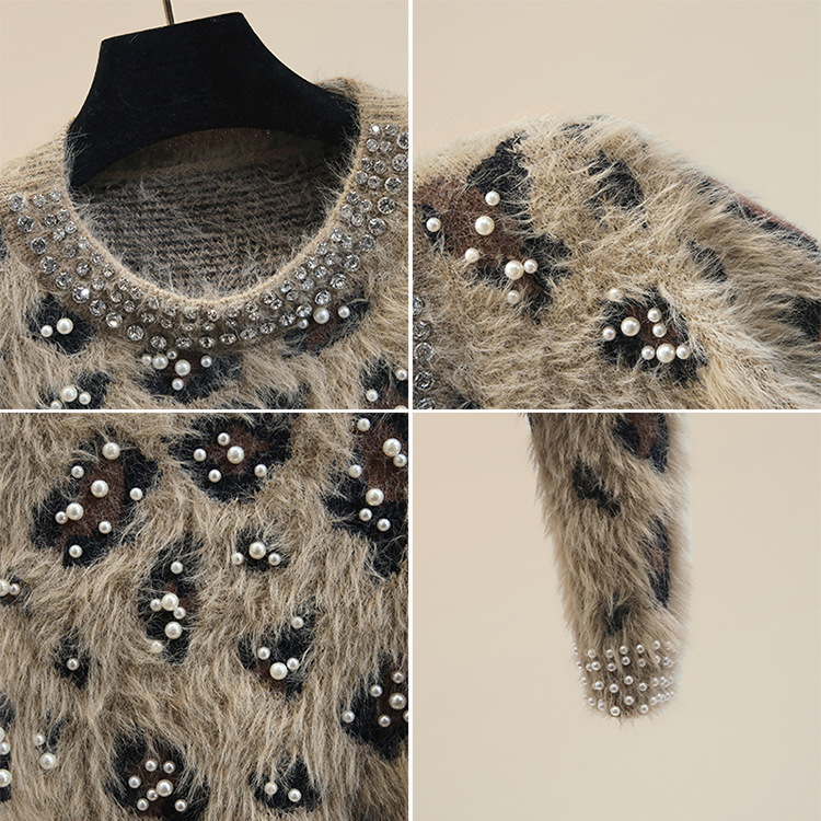 Leopard Knit Sweater 3