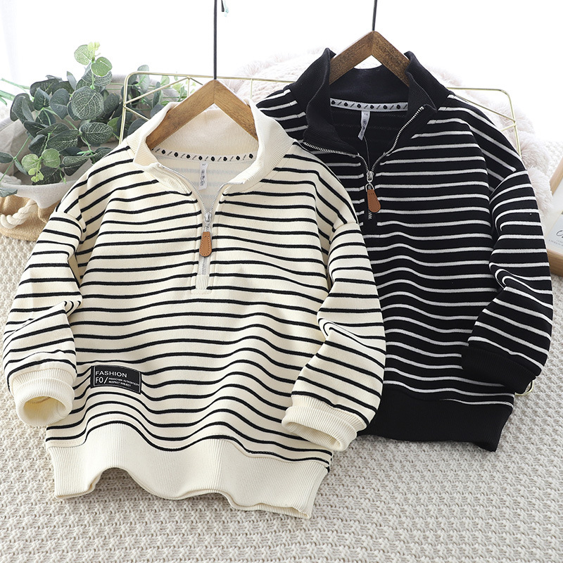 Korean children's clothing boys' sweatshirt 2023 autumn new baby girls' jackets autumn fashion clothes