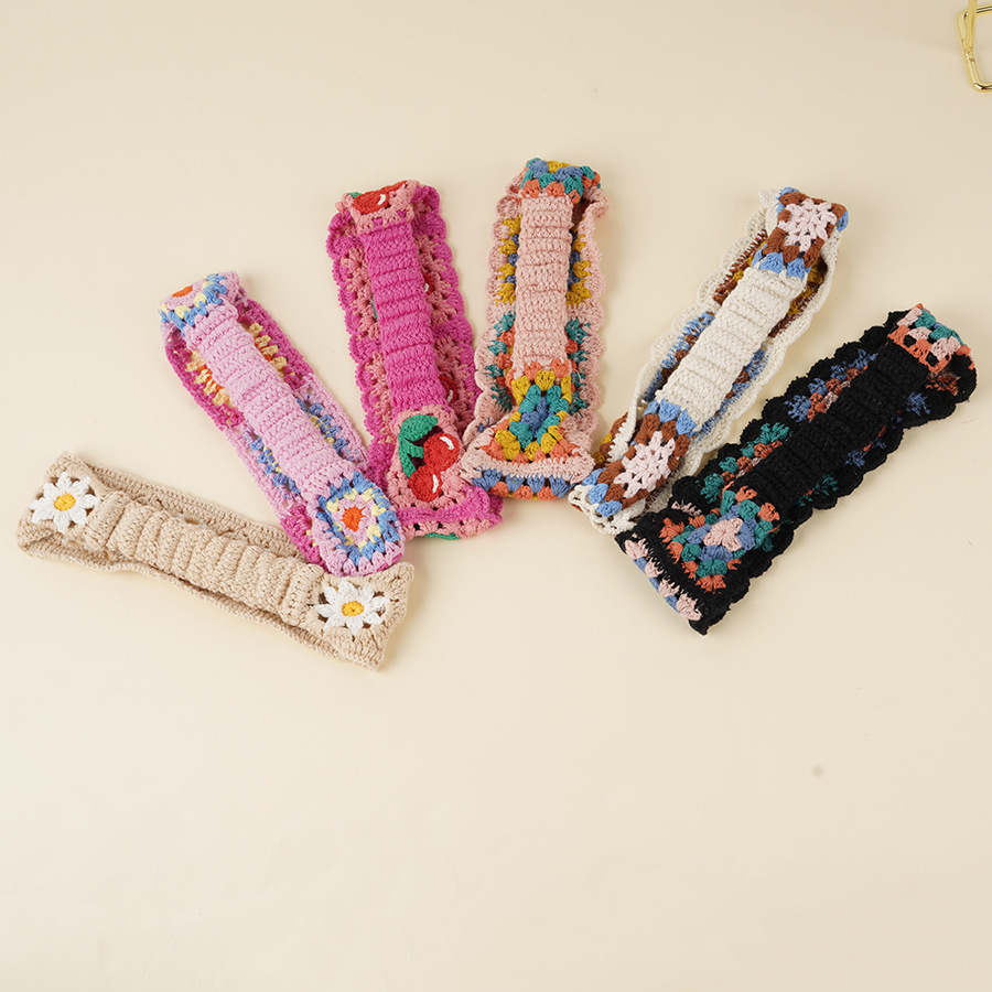Women's Pastoral Flower Cotton Hair Band display picture 4