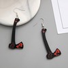 Acrylic earrings, scissors, pendant, European style, halloween, wholesale