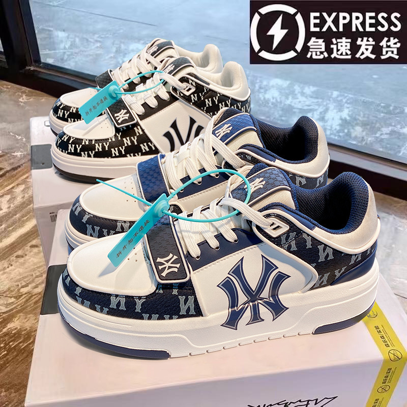 Navy Blue New York Yankees Shoes Men's Putian Men's Shoes Internet Celebrity Hot Style Sports Sneakers Women's Summer 2025 New Style