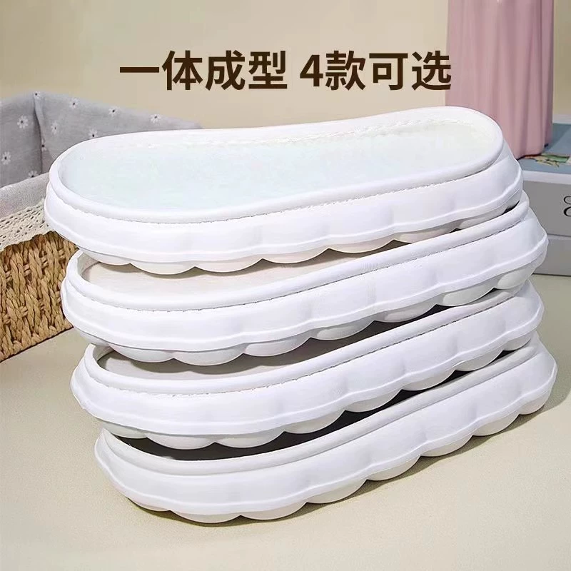 Облачная подошва овечья ручная подошва шерстяная вязаная вязаная шерстячая тапочка ледяная линия вспененный противоскользящий и износостойкий