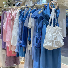 十三行2025夏季新款休闲简约连衣裙韩版长裙子品牌女装批发货源