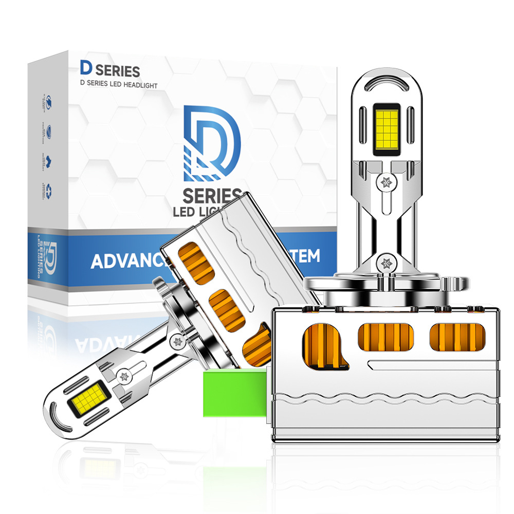 SENROBO alta potencia serie D tubo de cobre en forma de U faro LED para automóviles D1SD2SD3SD4SD5 enchufe directo todo en uno